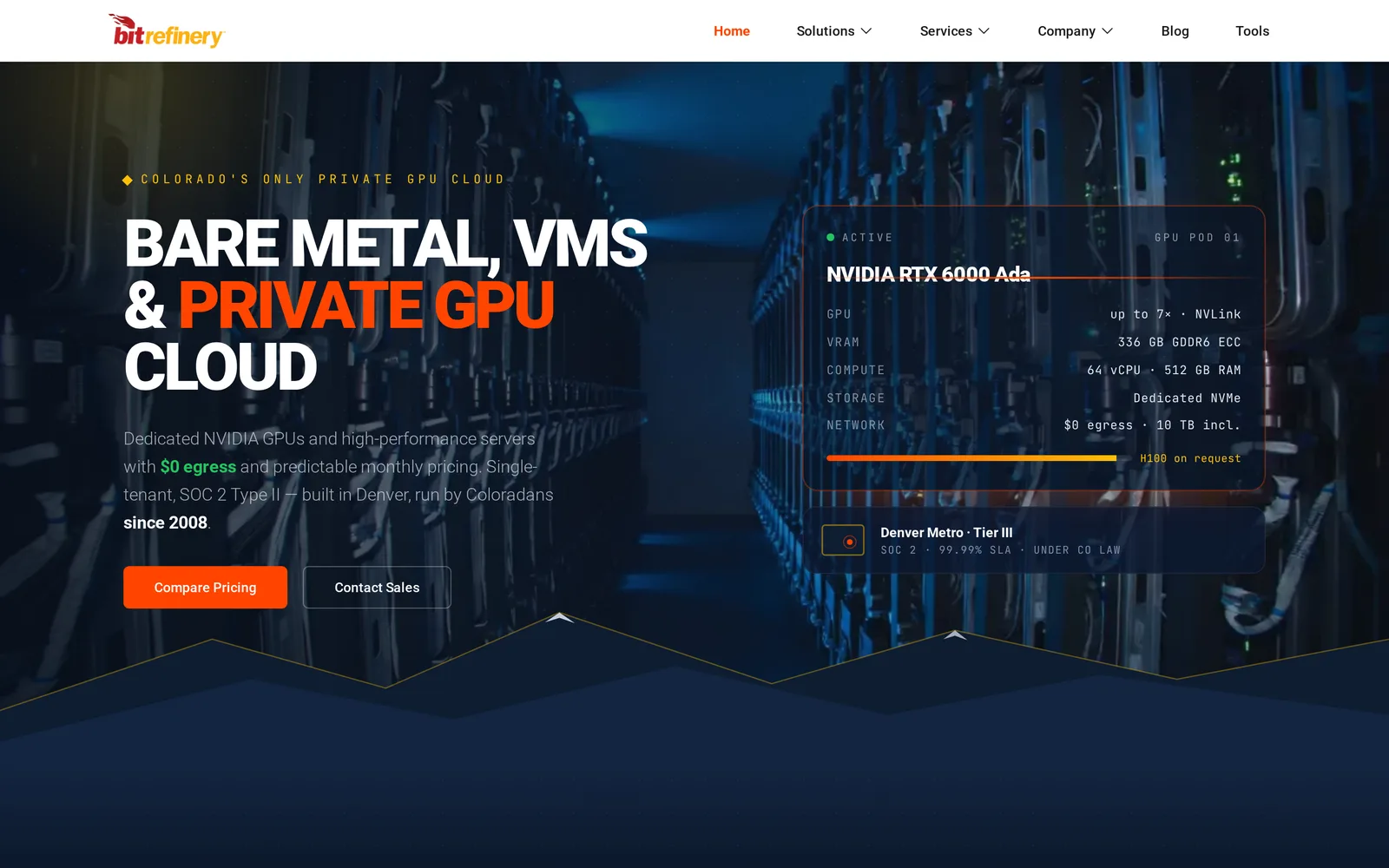 Bit Refinery home page