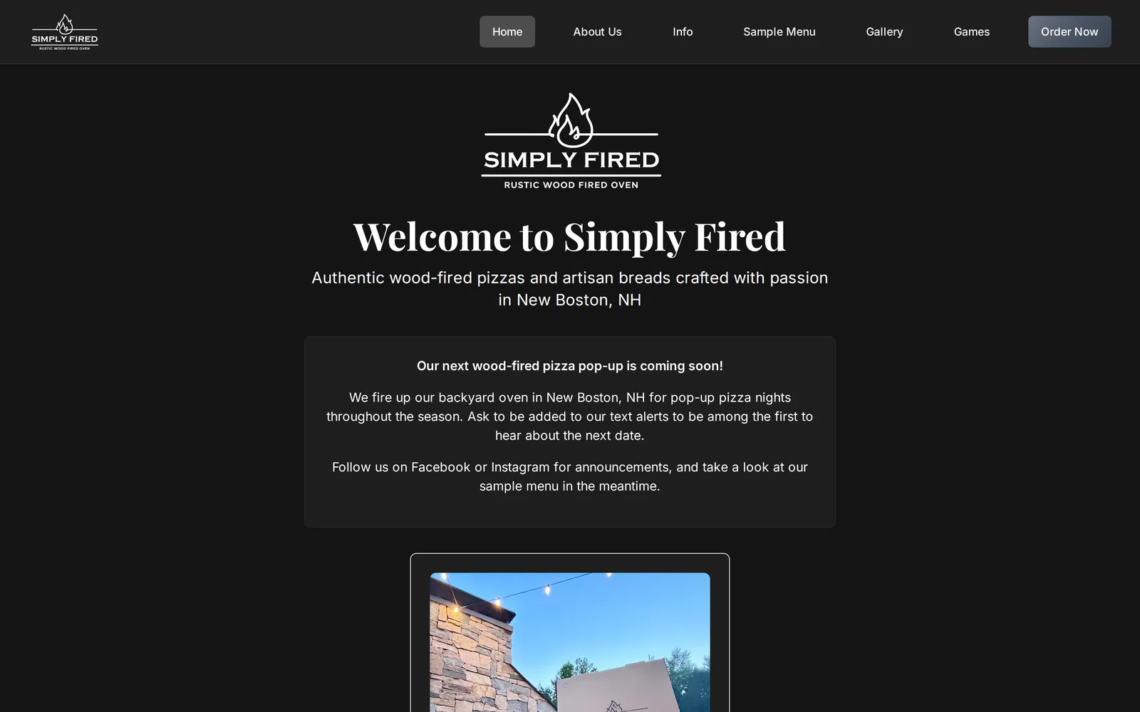 Simply Fired home page